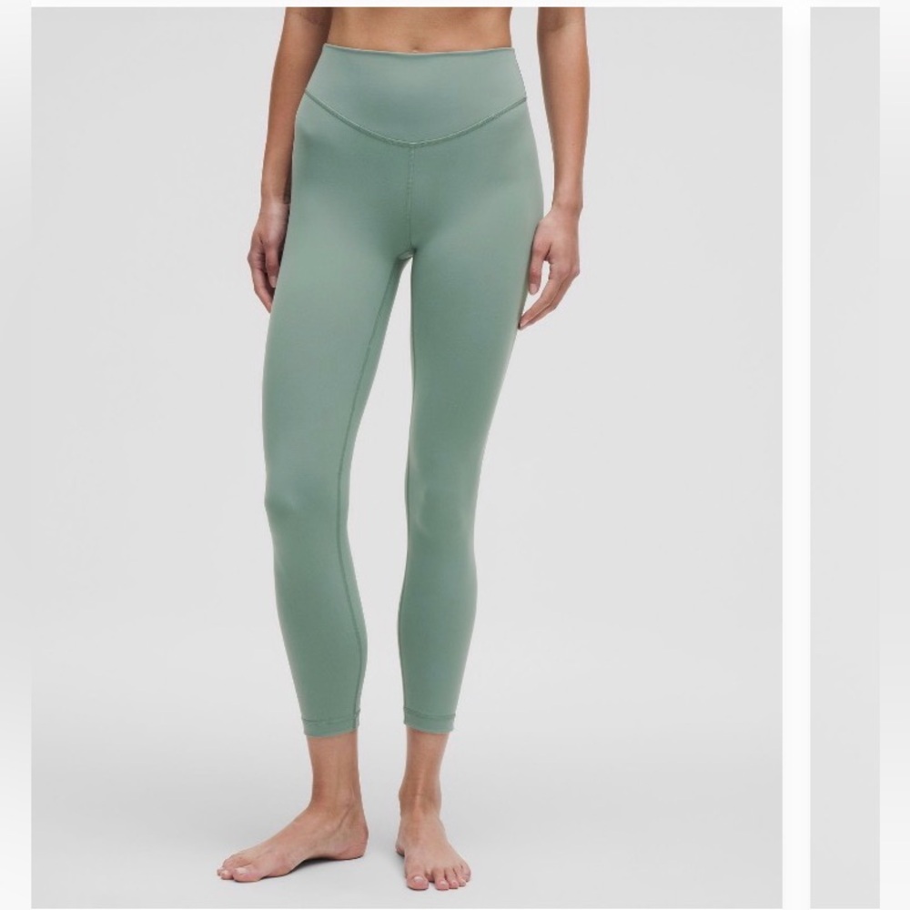 Lululemon athletics crater blue wunder under everlux high rise 25” leggings